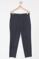 Calça Social banana republic feminina azul mesclado