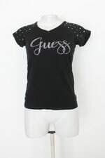 Camiseta Infantil guess preto