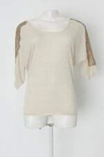 Blusa feminina bicolor com Recortes