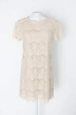 Vestido forever 21 feminino  bege com Forro