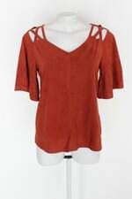 Blusa renner feminina laranja terracota