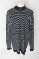 Suéter emidio tucci masculino estampado com Recortes