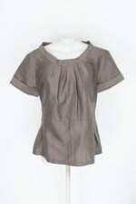 Blusa moça bonita feminina cinza