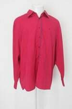 Camisa individual masculina rosa