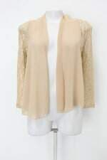 Casaco marisa feminino bege com Renda