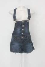 Jardineira jezzian feminina azul