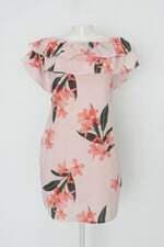 Vestido l.a fashion feminino rosa