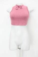 Cropped let's gym feminina rosa
