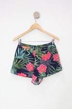 Shorts forever 21 feminino estampado Cós com elástico