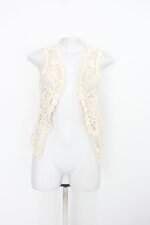 Colete feminino bege