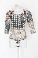 Body feminino estampado
