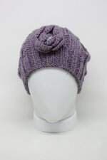Gorro feminino roxo