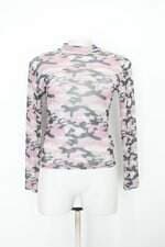 Blusa c&a feminina estampada com Transparência