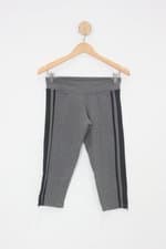 Calça Legging capezio feminina cinza com Viés