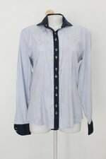 Camisa vivacci feminina azul