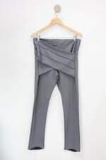 Calça de sarja liz bayer feminino cinza