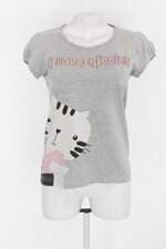 Blusa marisa feminina cinza com Silk