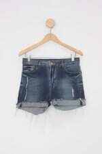 Shorts feminino azul