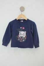 Blusa Infantil pitiska azul