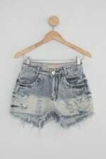 Shorts jeans euphoria feminino azul