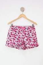 Short feminino floral