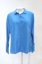 Camisa akris feminina azul