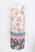 Vestido feminino floral com Meio forro