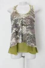 Regata coinage feminina verde com Paetê