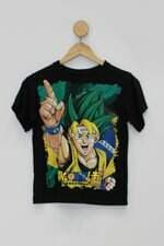Camiseta Infantil epidemia rockwear dragon ball preta