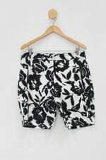 Shorts absolutti feminino branco estampado