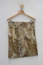 Saia ammalis feminina animal print 