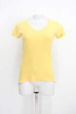 Blusa básica c&a feminina amarela