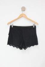 Shorts farm feminino preto com Bordado