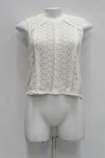 Regata c&a feminina creme  com Transparência e Vivo