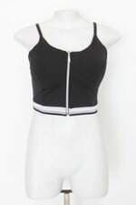 Cropped feminino preto com Bojo