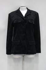 Blazer rabo de saia feminino preto