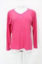 Blusa manga longa feminina rosa