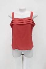 Blusa 100 % morena feminina rosa com Pregas