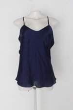 Blusa manga rosa feminina azul marinho com Aplique