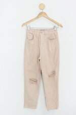 Calça de sarja c&a feminina bege