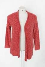 Cardigan beluga feminino vermelho