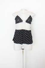 Pijama feminino preto com Renda 