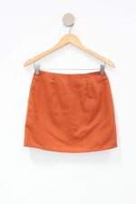 Saia forever 21 feminina laranja