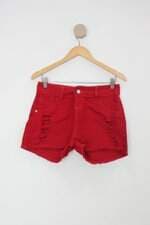 Shorts jimy feminino vermelho
