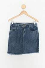 Saia Jeans marisa feminina azul