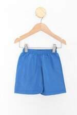 Shorts Infantil azul com cos de elastico