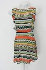 Vestido heramay fashion feminino estampado com Recortes