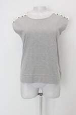 Blusa feminina bicolor com Recortes