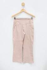 Calça de tecido feminina rosa