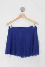 Saia monocolore feminina azul com Forro